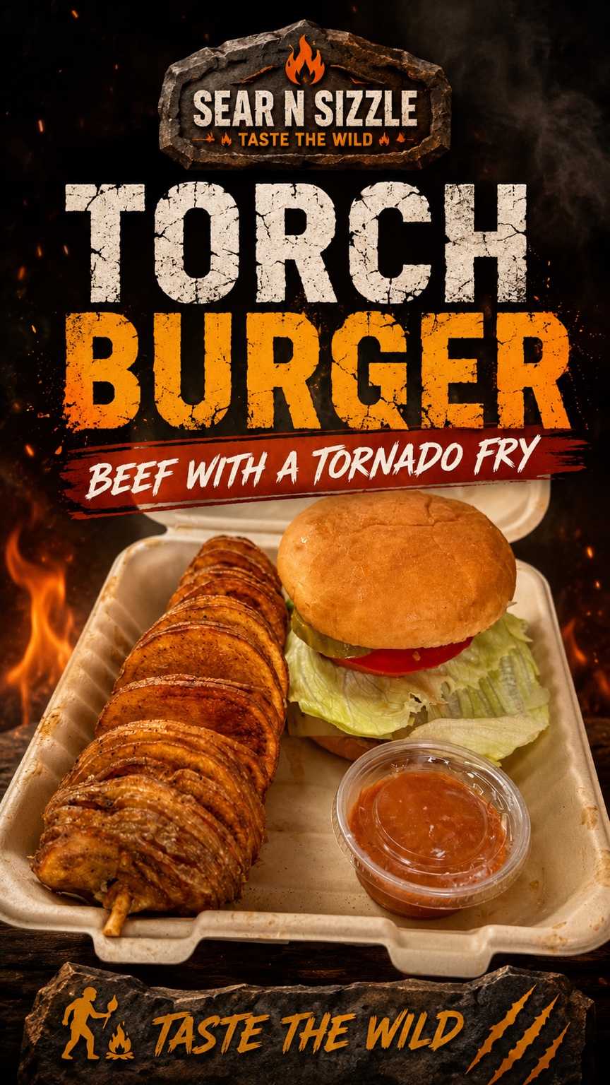 Torch Burger poster